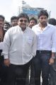 Prabhu with son Vikram at Tamil Stars Fasting Against Service Tax Stills