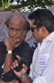 Rajinikanth, Sarathkumar at Tamil Stars Fasting Against Service Tax Stills