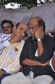 Vagai Chandrasekar, Rajinikanth at Tamil Stars Fasting Against Service Tax Stills