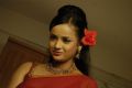 Actress Tanu Roy in Red Saree Hot Stills