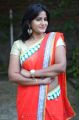 Telugu Actress Tanusha Swathi Hot in Red Saree Stills