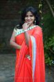 Telugu Actress Tanusha Hot in Red Saree Stills