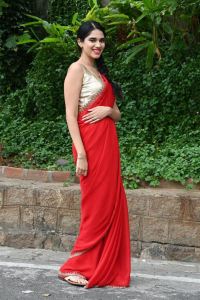 Actress Tanvi Akaanksha Pictures @ Usha Parinayam Movie Success Meet