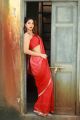 Actress Tanya Hope Hot Red Saree Photos @ Thadam Audio Launch