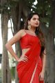 Thadam Movie Heroine Tanya Hope Red Saree Photos