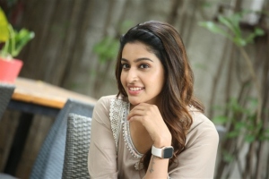 Tanya Ravichandran Cute Stills @ Raja Vikramarka Interview