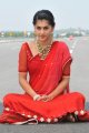Cute Tapsee Latest Pics in Red Saree