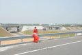 Tapsee on National Highway in Hot Red Saree