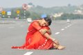 Telugu Actress Tapsee Hot Pics in Red Saree