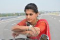 Tapsee on National Highway in Hot Red Saree