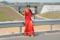 Cute Tapsee Latest Pics in Red Saree