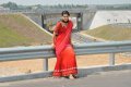 Actress Tapsee in Red Saree Pics