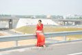 Actress Tapsee in Red Saree Pics