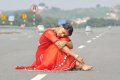 Cute Tapsee Latest Pics in Red Saree