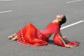 Tapasee Pannu Hot Stills in Red Saree