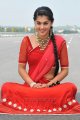 Cute Tapsee Latest Pics in Red Saree