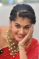 Tapasee Pannu in Red Saree Stills