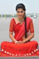 Actress Tapsee in Red Saree Pics