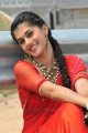 Actress Tapsee in Red Saree Pics