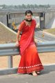 Tapsee on National Highway in Hot Red Saree