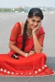 Tapsee on National Highway in Hot Red Saree