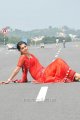 Tapasee Pannu Hot Stills in Red Saree