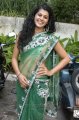 Tapsee in Green Saree Hot Pics