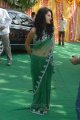 Tapsee Hot Transparent Green Saree Pics