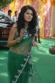 Tapsee Hot Transparent Green Saree Pics