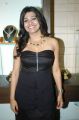 Actress Tashu Kaushik Hot in Black Strapless Dress Stills