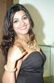 Actress Tashu Kaushik Hot in Black Strapless Dress Stills