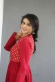 Heroine Priyanka Jawalkar in Red Dress Photos