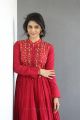 Heroine Priyanka Jawalkar in Red Dress Photos