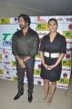 Vincent Asokan, Varalaxmi at TEA Awards Logo Launch Photos