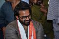 Sai Dharam Tej @ Tej I Love You Team visits Vijayawada Durga Temple Photos