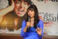 Ice Cream Heroine Tejaswi posing in Blue Dress