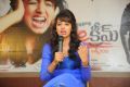 Ice Cream Heroine Tejaswi posing in Blue Dress