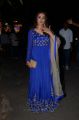 Actress Tejaswi Madivada Blue Embroidered Churidar Photos