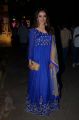 Actress Tejaswi Madivada Blue Embroidered Churidar Photos