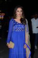 Actress Tejaswi Madivada Blue Embroidered Churidar Photos