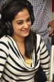 Telugu Actress Nanditha Cute Stills at Big FM, Hyderabad