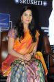 Telugu Actress Srushti in Saree Stills