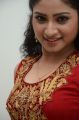 Telugu Actress Vishnupriya Stills in Red Dress
