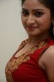 Telugu Actress Vishnupriya Stills in Red Dress