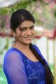 Telugu Serial Actress Bhavana Photos in Blue Salwar Kameez