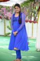 Telugu Serial Actress Bhavana Photos in Blue Salwar Kameez