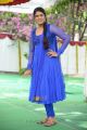 Telugu TV Actress Bhavana Photos in Blue Salwar Kameez