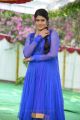 Telugu TV Actress Bhavana in Blue Salwar Kameez Photos