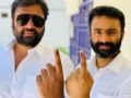 Nara Rohit cast their votes in 2019 Elections Photos