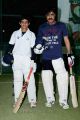 Actor Srikanth with son Roshan at Telugu Warriors Net Practice for Semi-Final Photos
